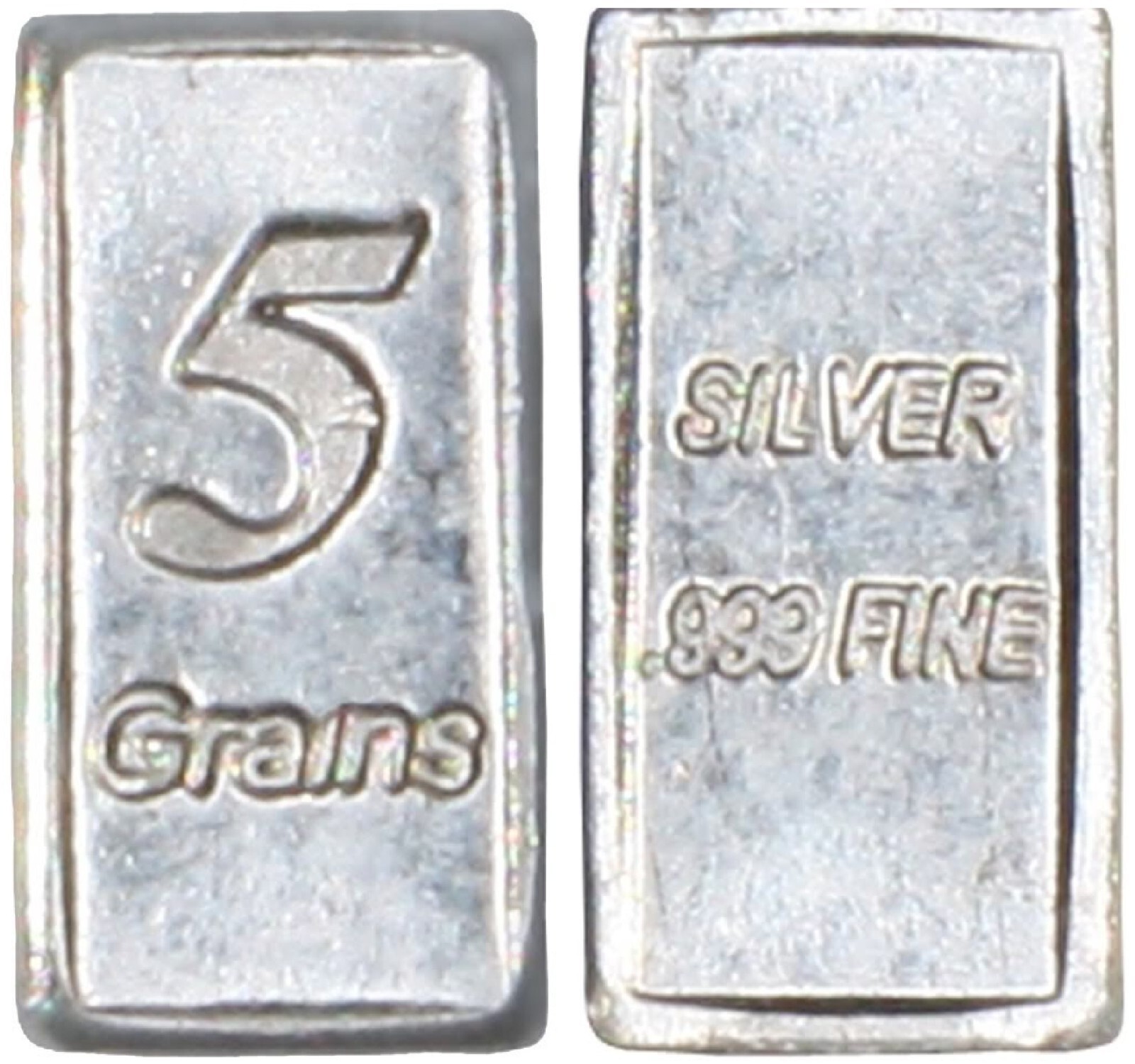 100 LOT Silver Bars 32 grams Pure 999 Fine Solid 5GN Bullion Precious Metal Shot