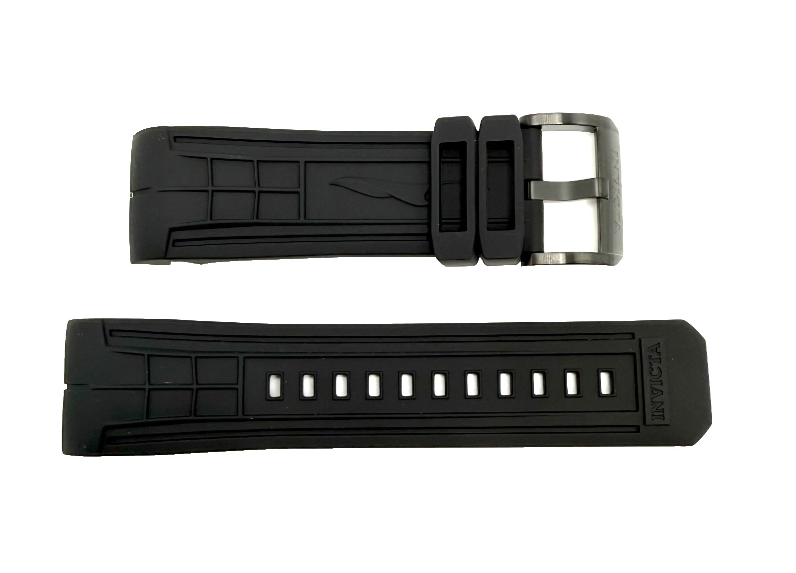 Authentic Invicta Sea Hunter 0414 Silicone 30mm Watch Band