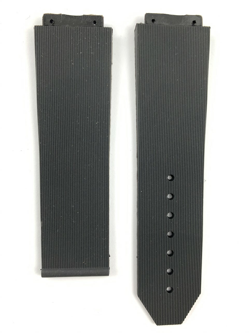 25MM RUBBER REPLACEMENT BAND STRAP FOR FITS HUBLOT 44-45 H BIG BANG FUSION BLACK