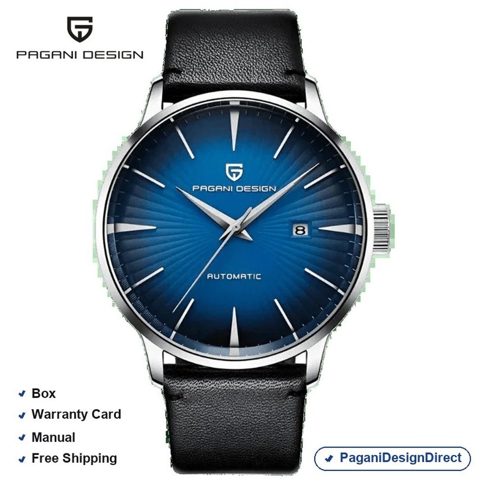 Pagani Design PD-2770 Blue Stainless Steel Automatic Men’s Watch