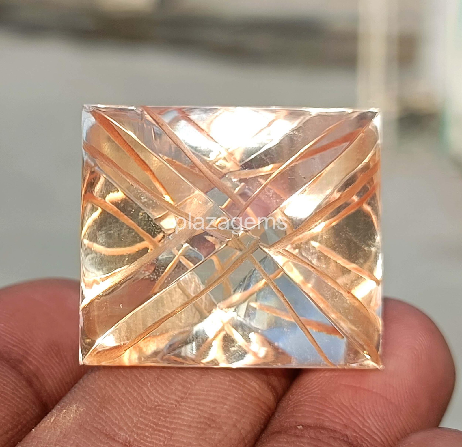 7.80 Ct Lab Grown Certified Raw-Diamond F-Color CVD Loose FL Gemstone 5ATK