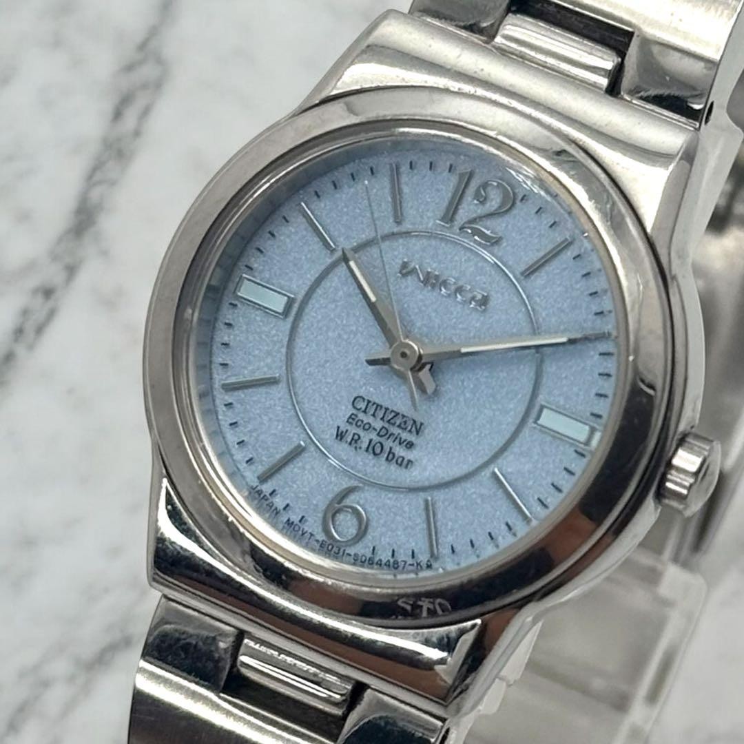 Excellent condition, fully functional CITIZEN Eco-Drive WICCA solar-powered watc