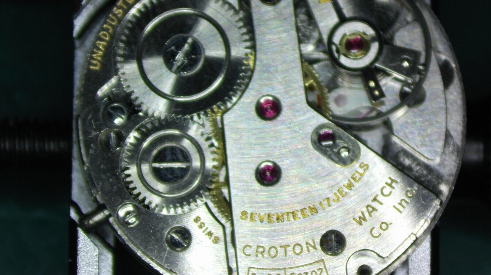 CROTON Wasp “Clamshell” case Vintage 40s Manual Wind Men’s Military Watch