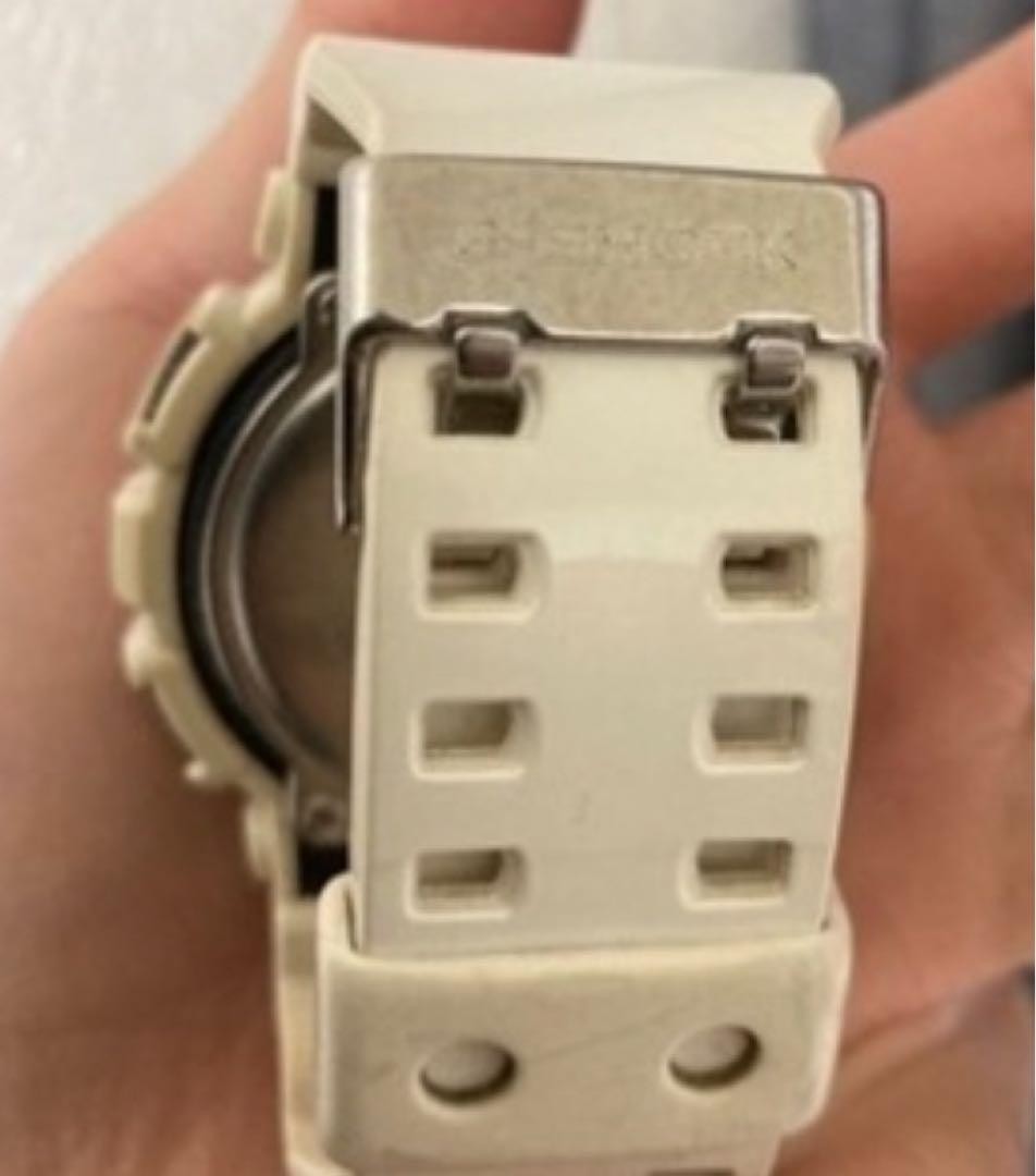 Casio G-Shock Digital Wristwatch White Japan