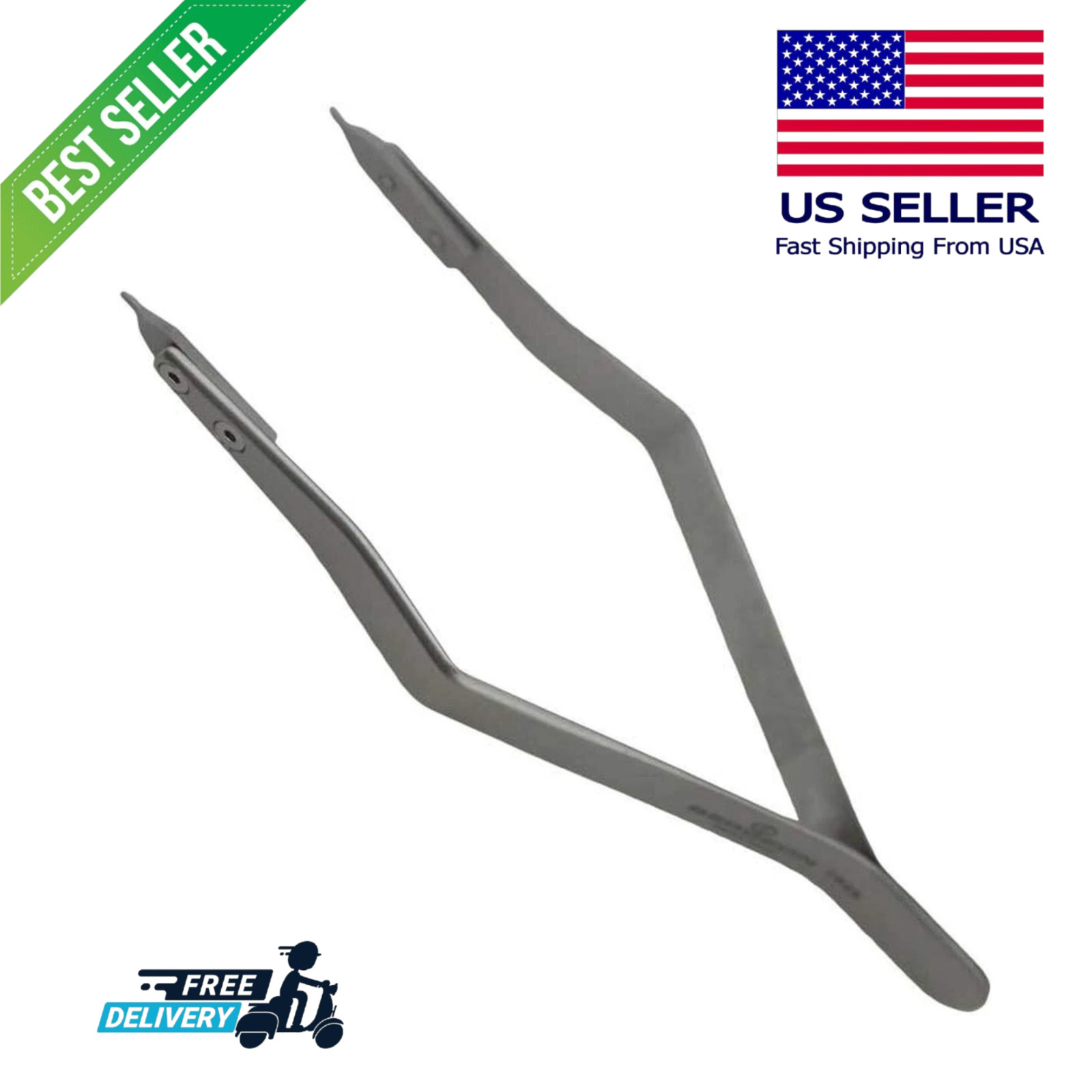 Bergeon 7825 Spring Bar Tweezer Lug Removal Fitting Tool