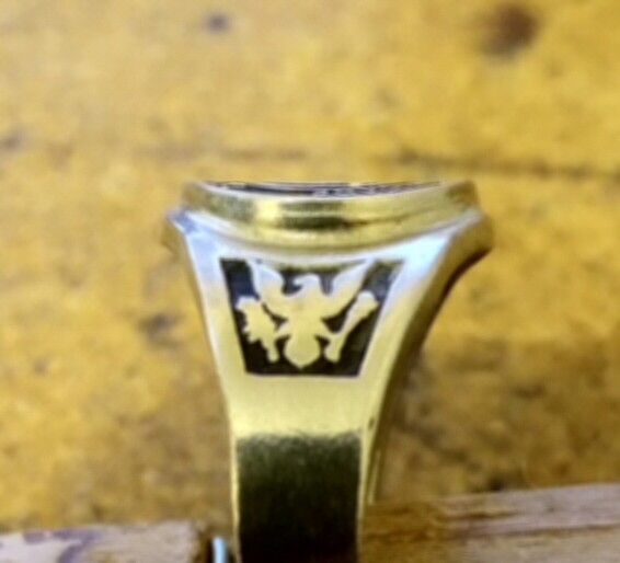 2nd Infantry Division ring 2d ID Unit Sleeve Insignia SECOND TO NONE