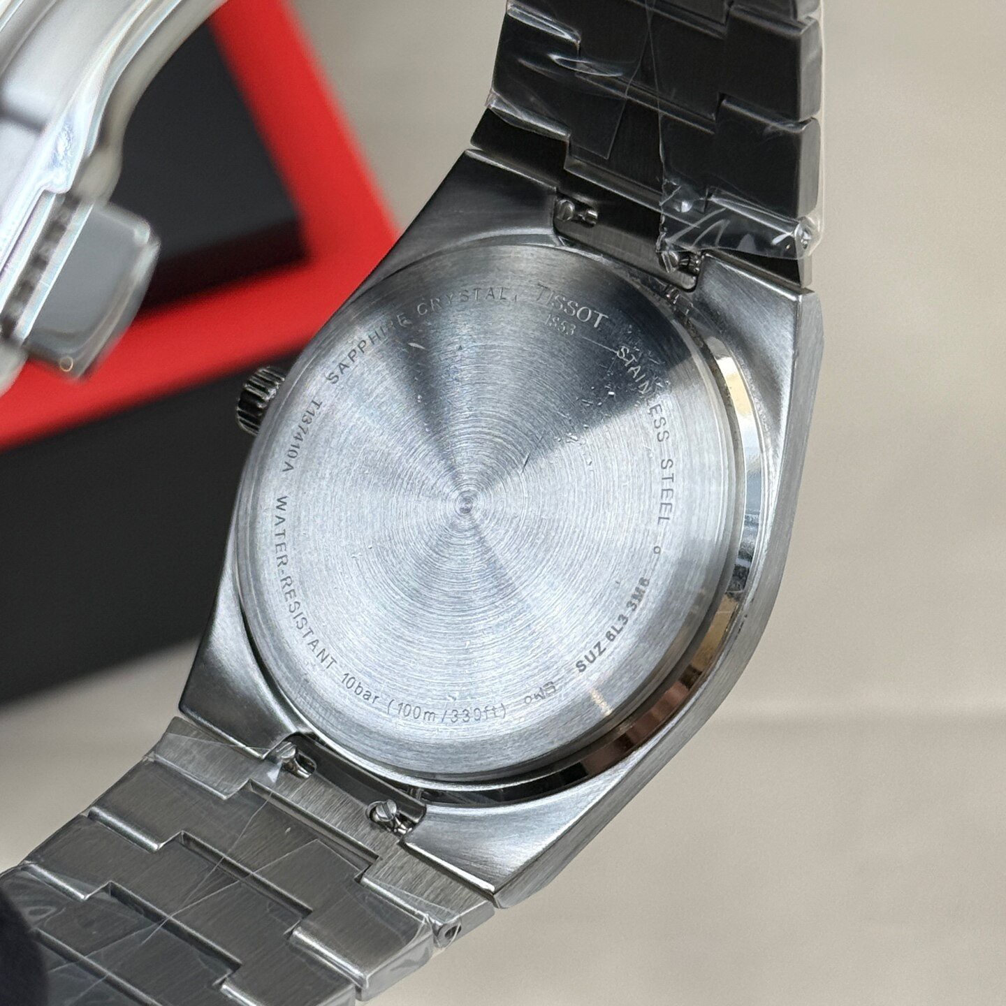 Tissot PRX/316L Quartz Black New Watch 40mm Men’s Steel Watch T137.410.11.051.00