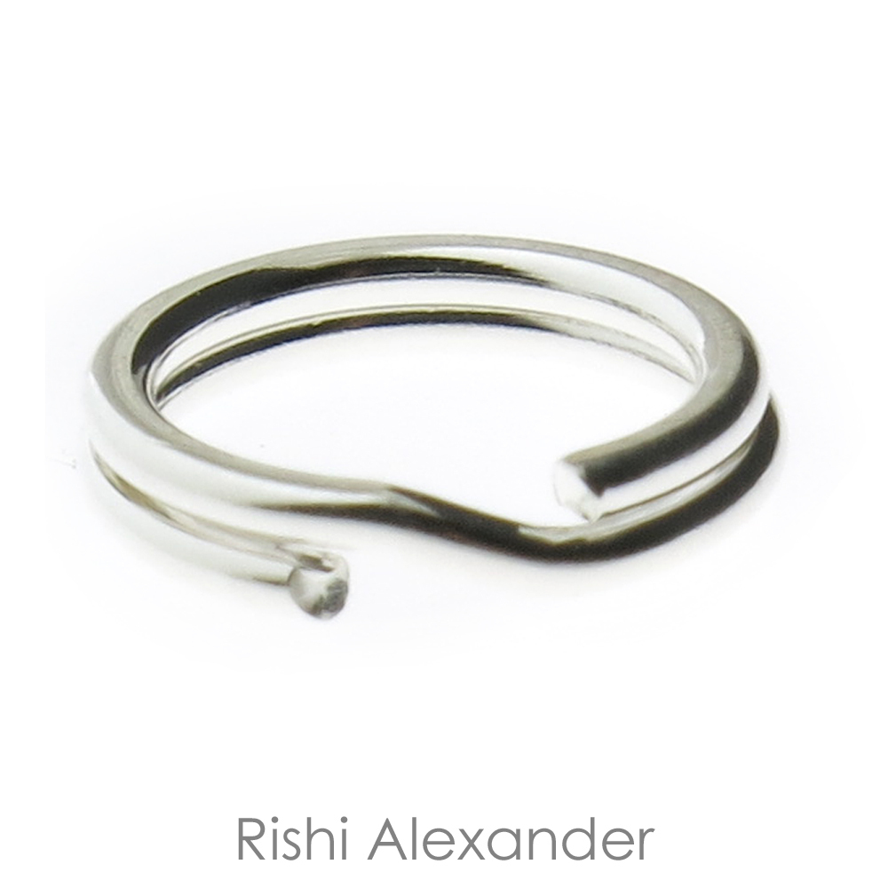 925 Sterling Silver Split Rings to Secure your Charms Made in USA