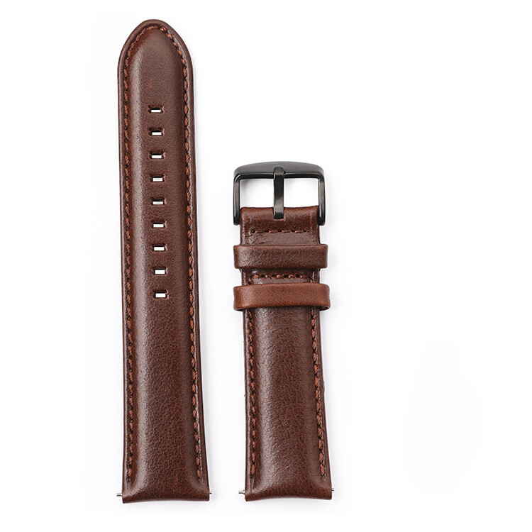 Premium Cowhide Oil Waxed Genuine Leather Vintage Watch Band Strap 18/20/22/24mm