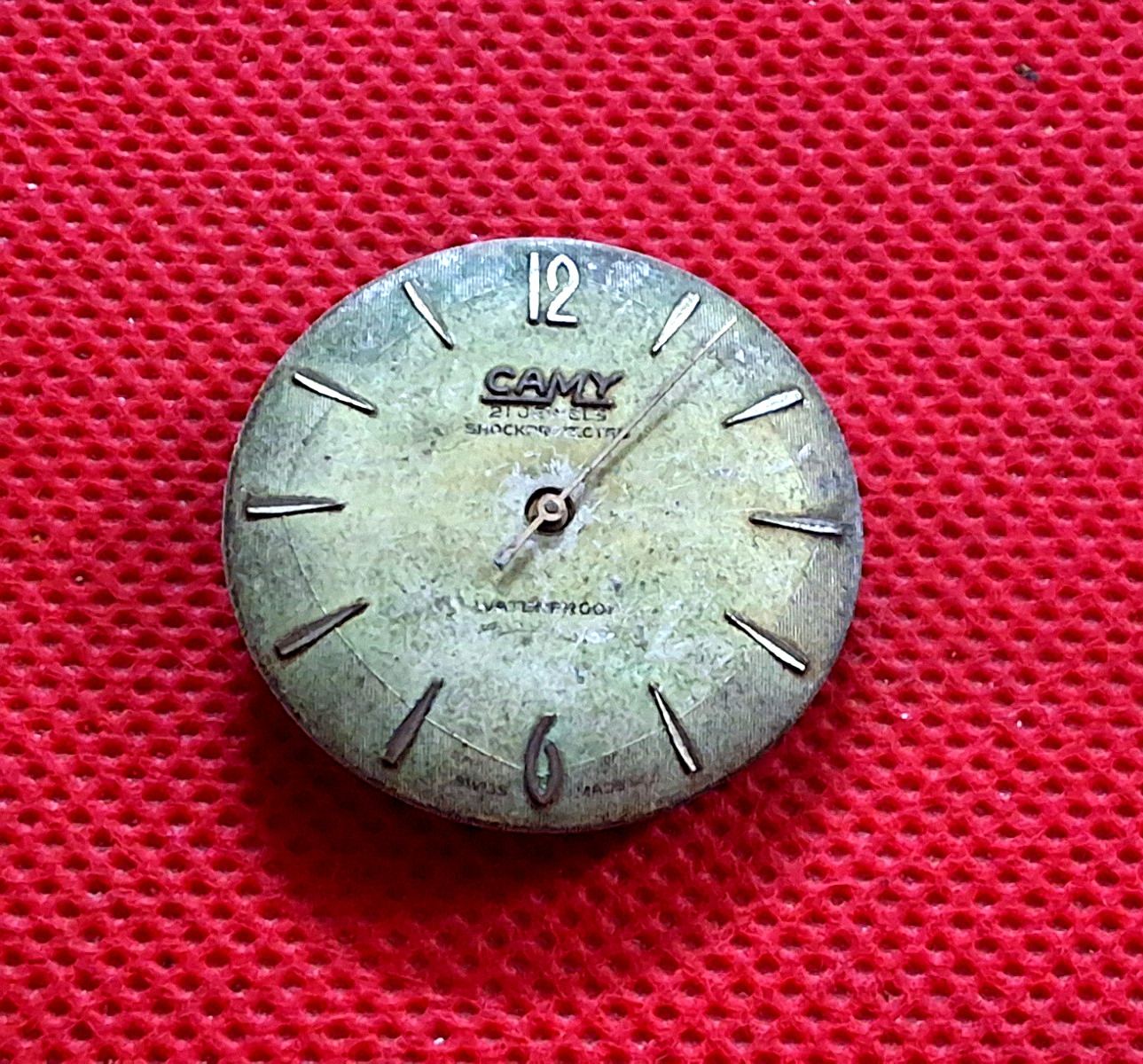 Vintage CAMY 21 Jewels Manual Wind Wrist Watch Running Movements Swiss Made.