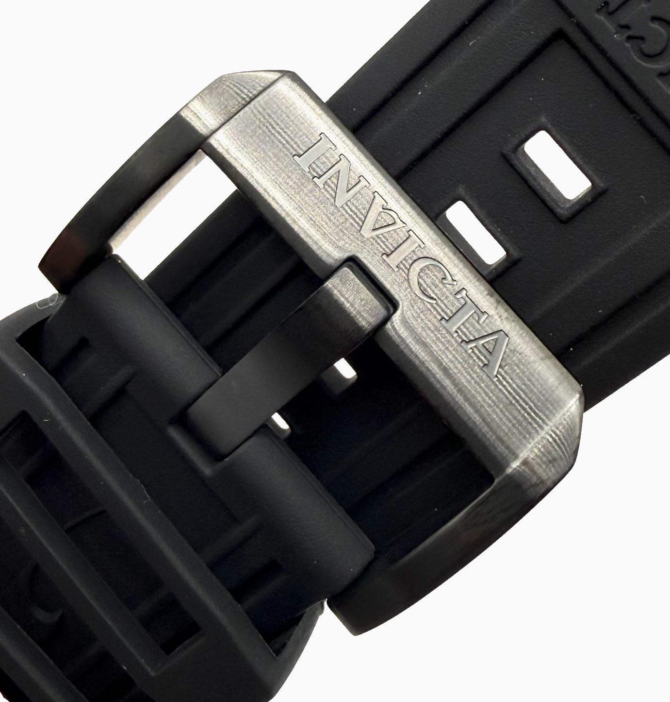 Authentic Invicta Sea Hunter 0414 Silicone 30mm Watch Band