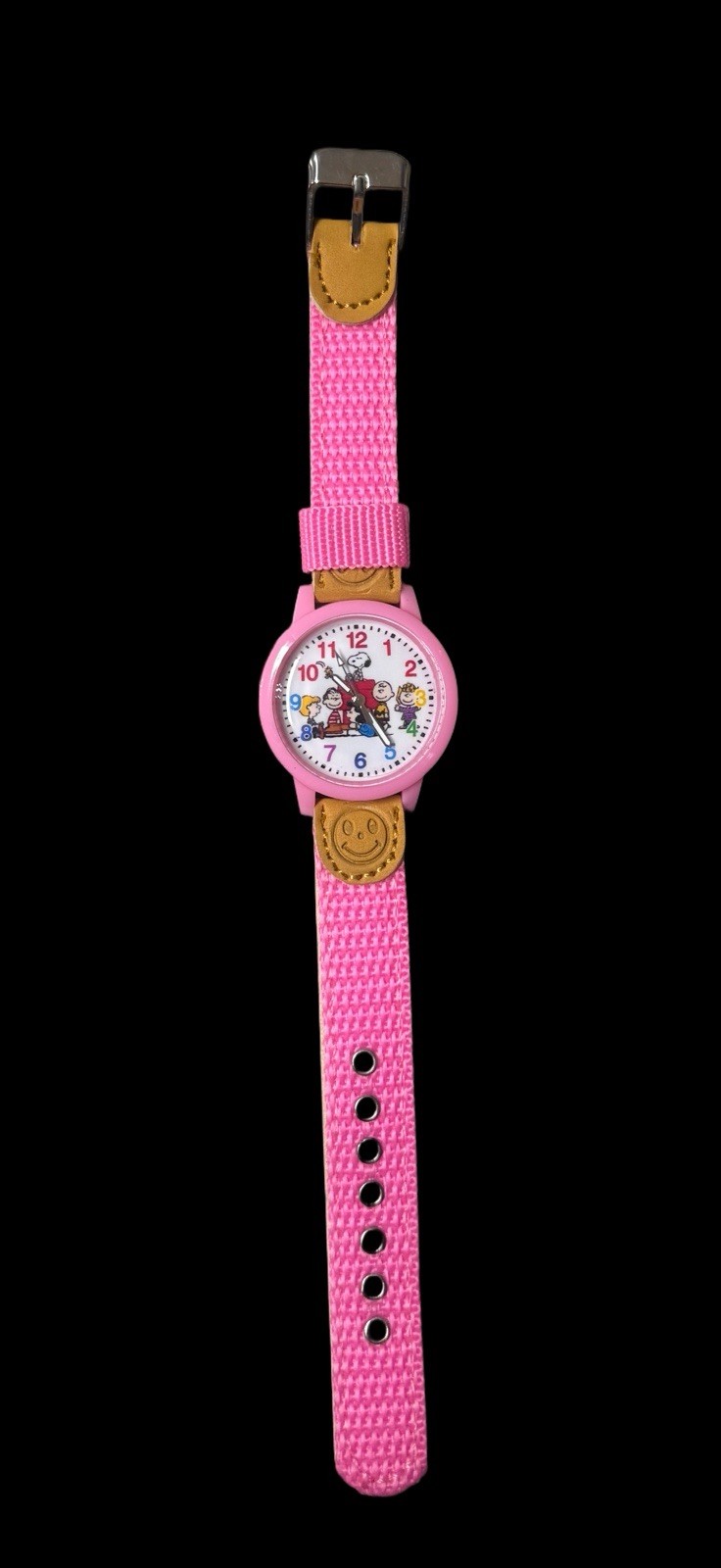 V886 QUARTZ MOVEMENT PINK SNOOPY WATCH KID/ADULT