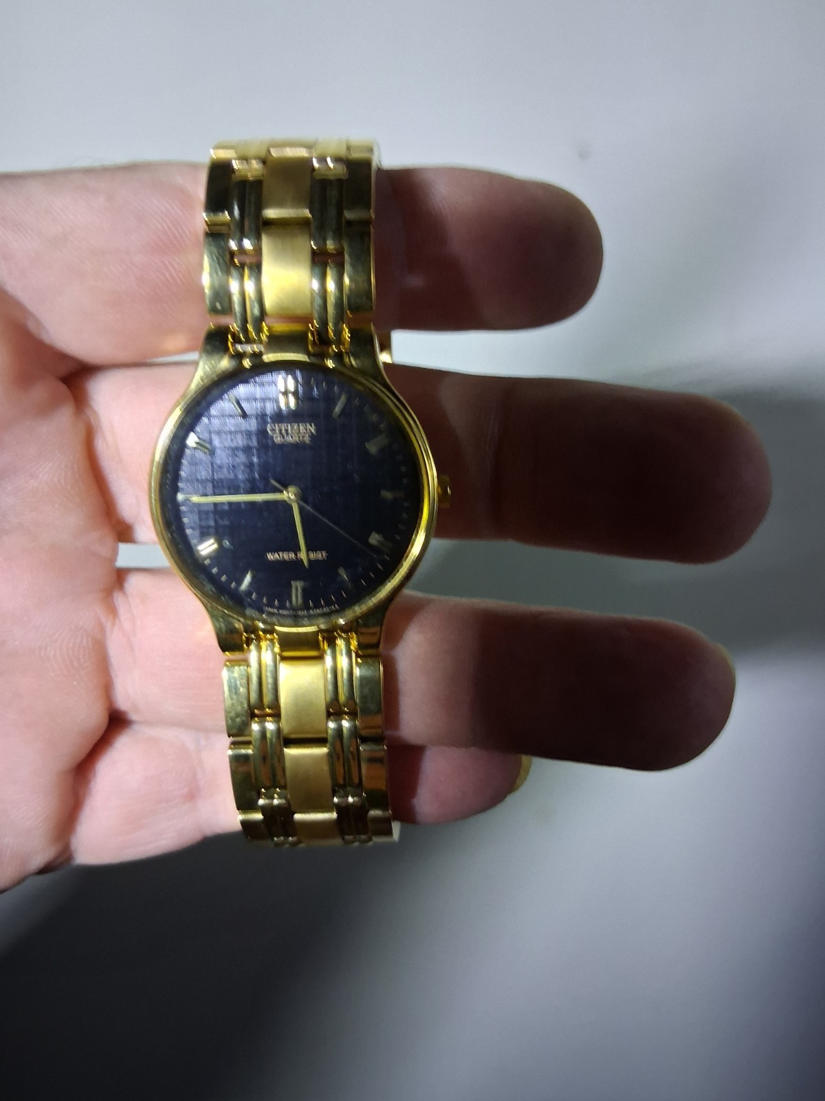 Vintage Citzen Quartz Gold Plated Watch