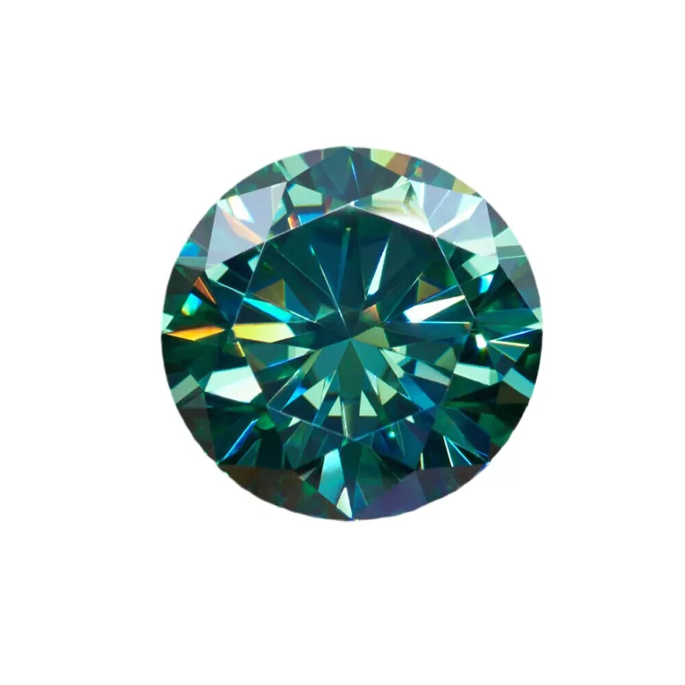 5 CT Natural Blue Diamond Round Cut VVS1 D Grade IDGL Certified 1 Free Gift