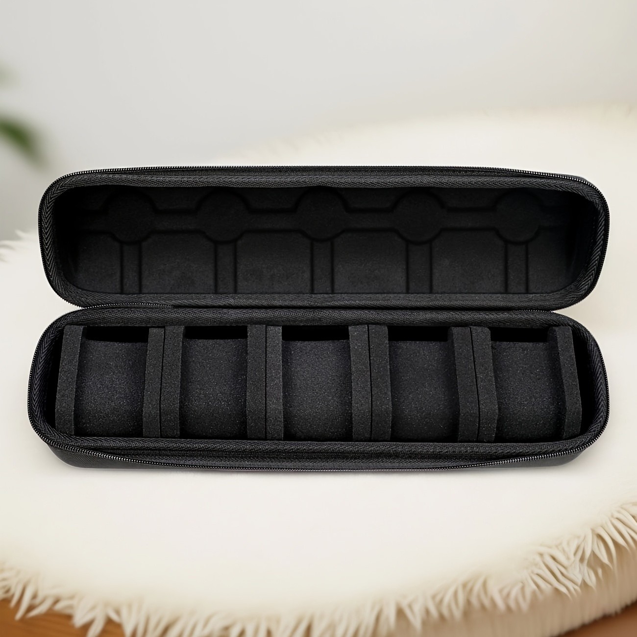 5 Slot Watch Case Hard Shell Travel Organizer Storage Box Bag Pouch Smartwatch