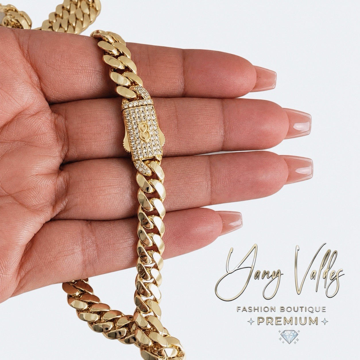 Monaco Chain Necklace | 6mm | Multiple Length Options | Unisex