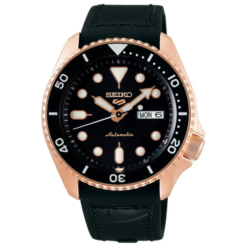 Seiko SRPD76K1 Mens 5 Sports Auto Black Watch