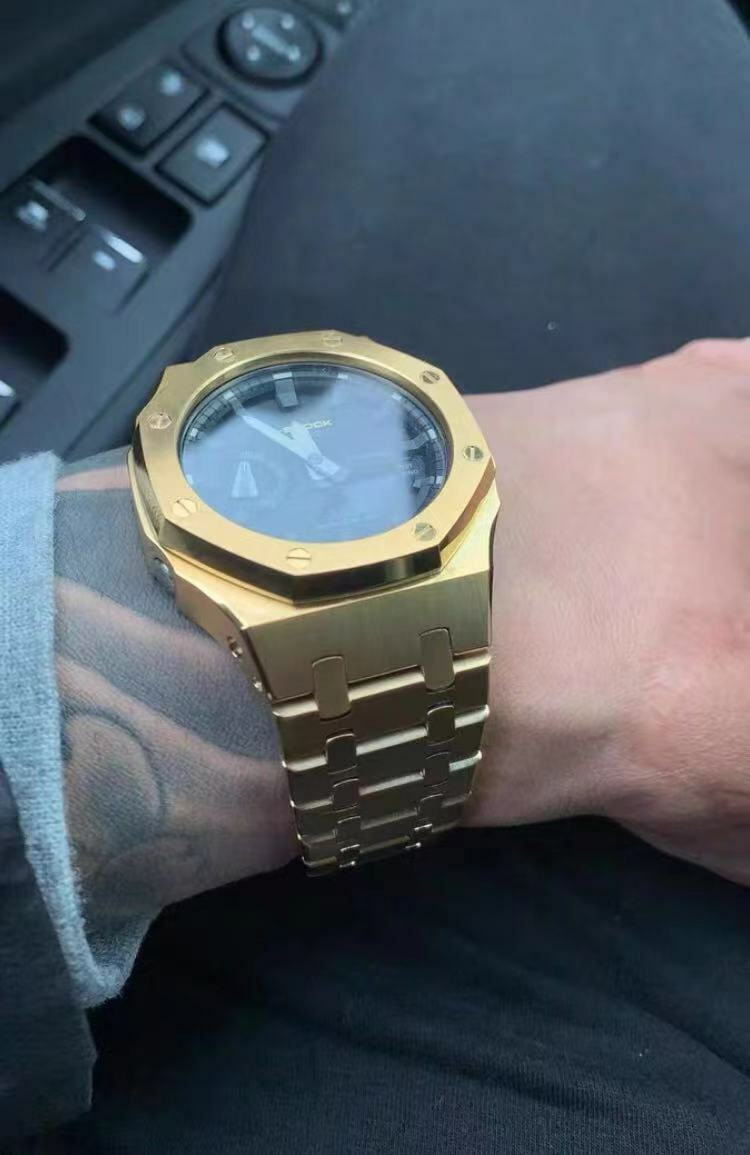 New Casioak Mod kit AP Royal Oak Style For Casio GShock Watch GA-2100 GA-2110
