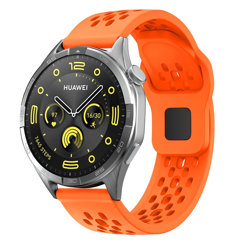 18mm 20mm 22mm Breathable Silicone Sport Watch band Silicone Strap