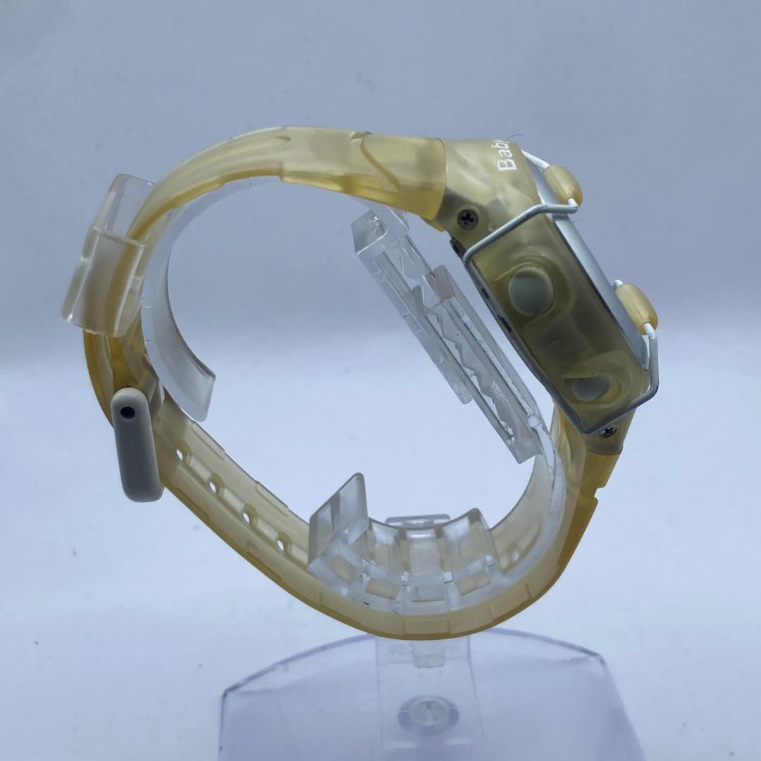 [Working Condition] CASIO Baby-G Digital Round Yellow