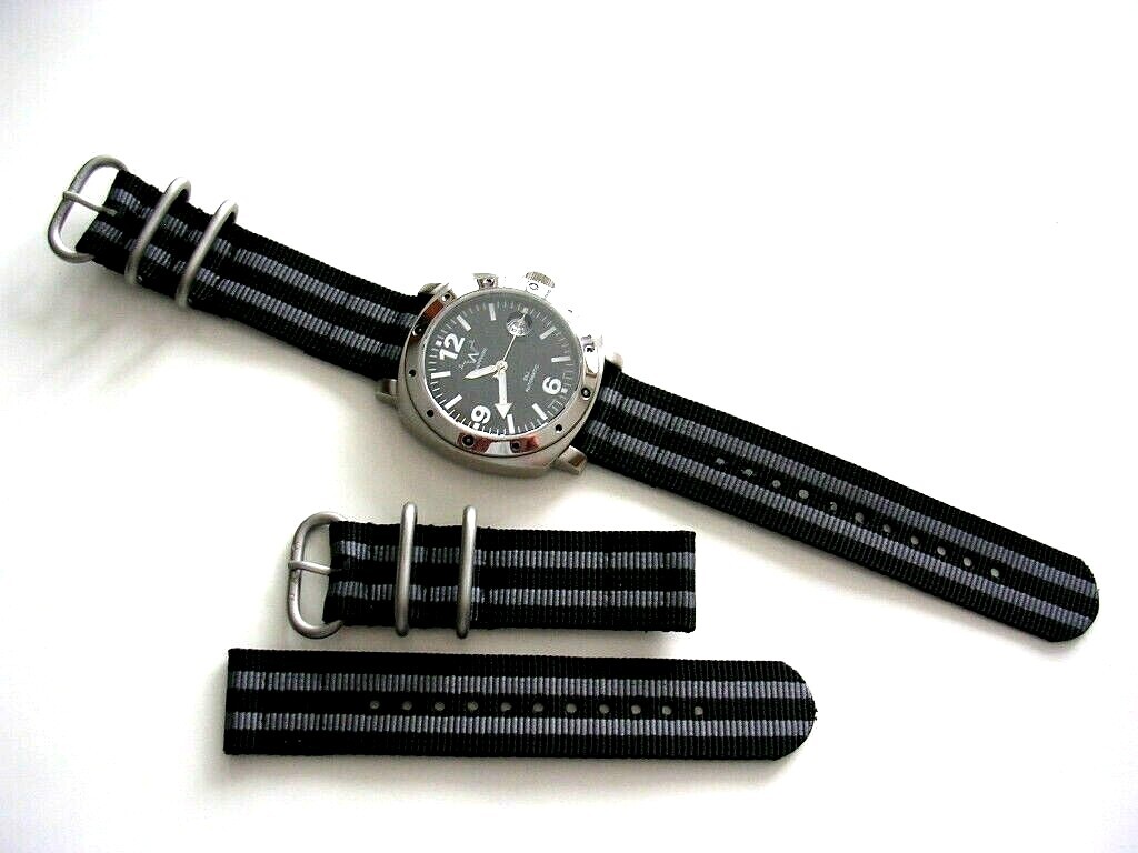2pc NATO UTC Ballistic Nylon Military g10 army watchband sport dive strap IW USA