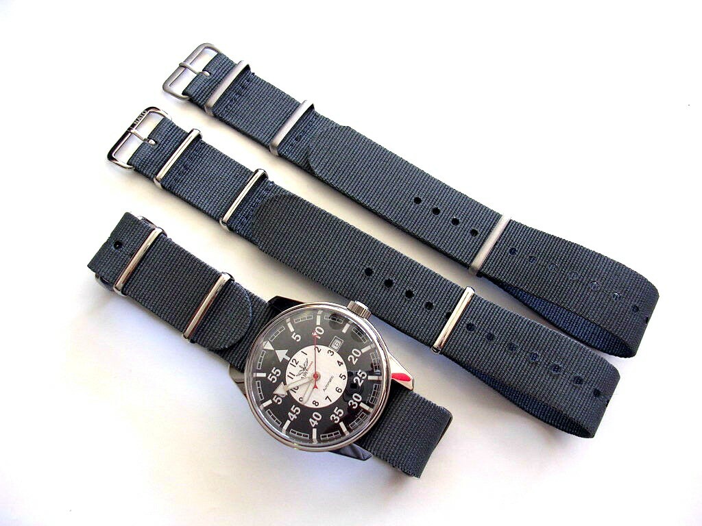 NATO ® Ballistic Nylon MoD RAF military G10 watchband Sport strap Bond IW SUISSE
