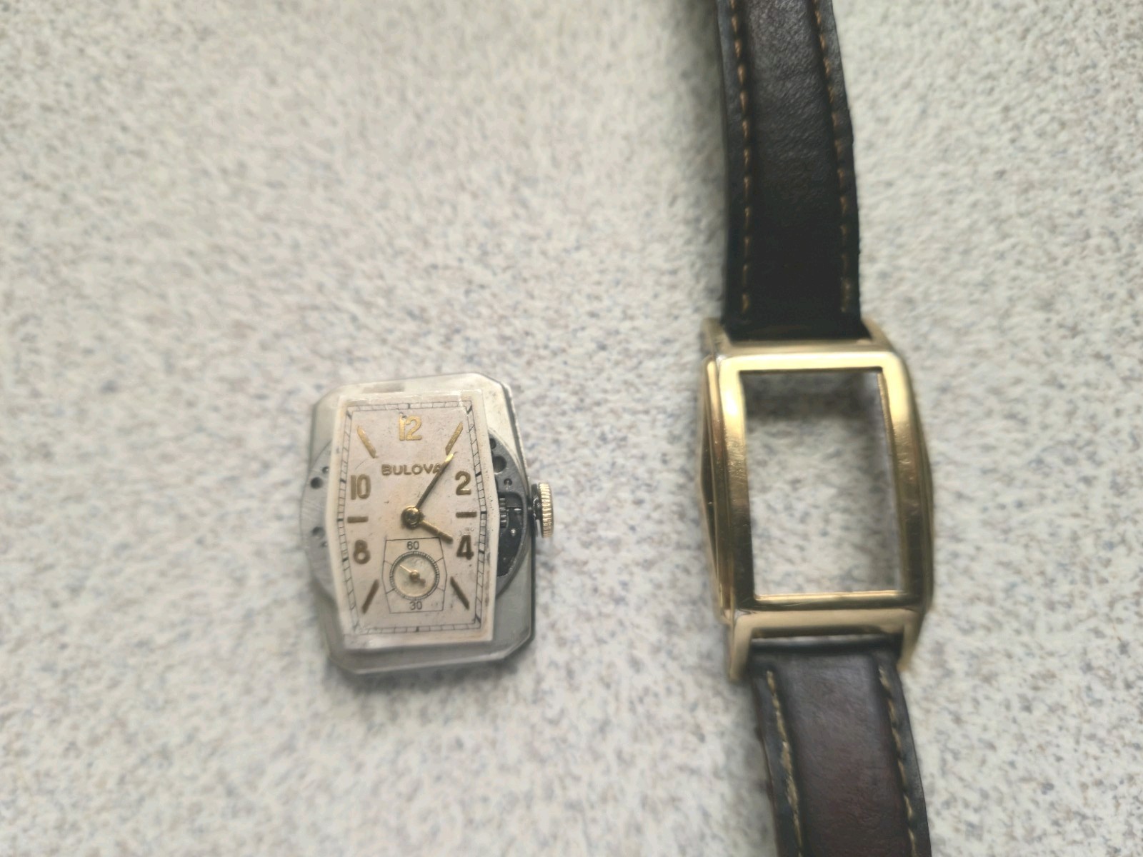 Bulova Men’s Watch, Good Condition, Currently Running and Stops