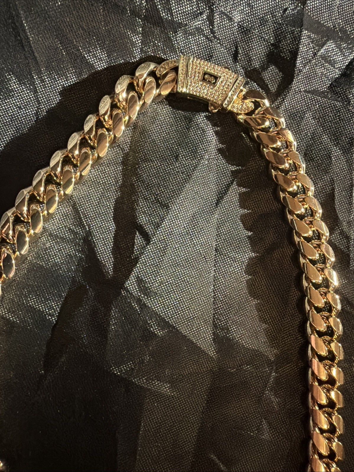 monaco 13mm 14k gold Ion Necklace 24”