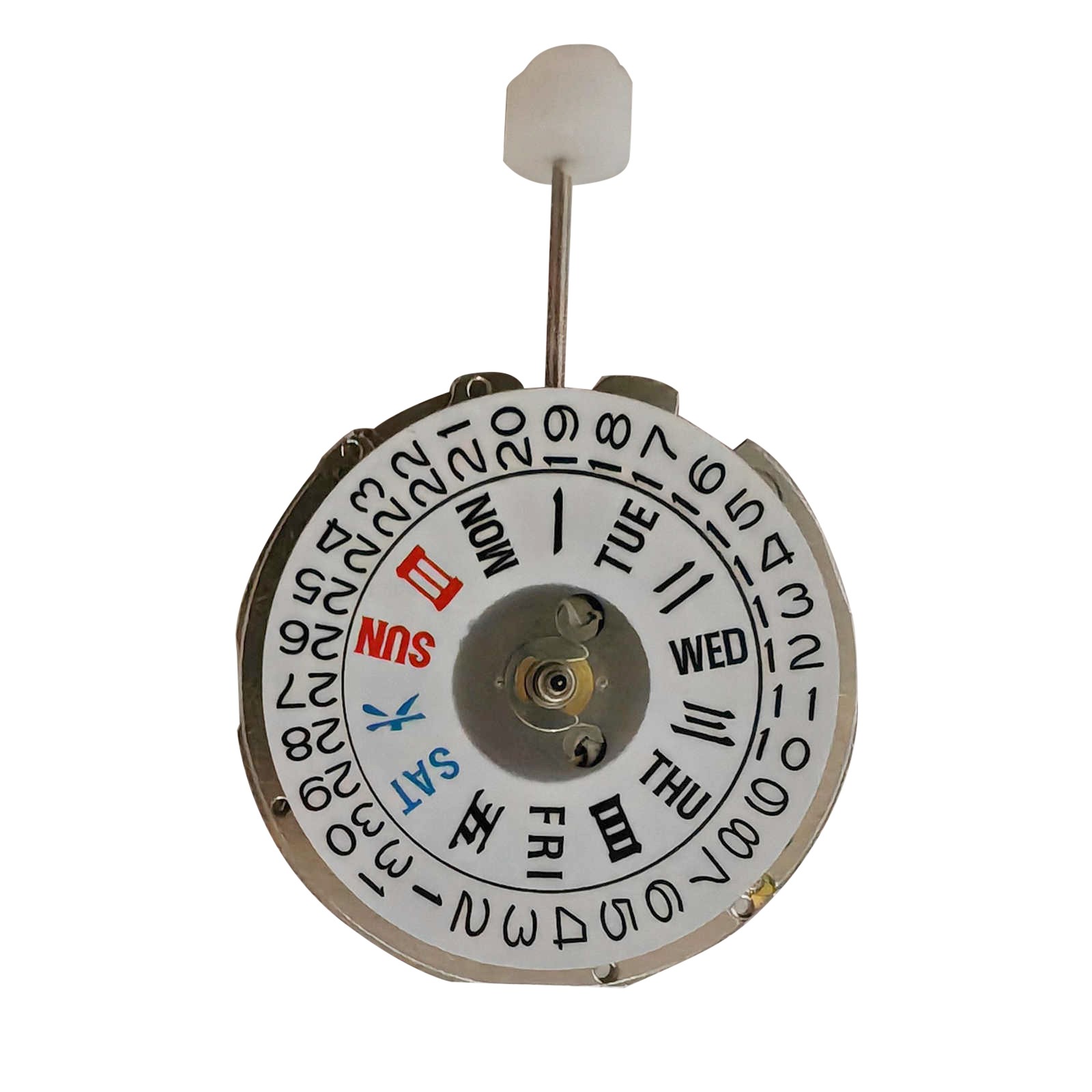 High Quality Automatic Mechanical Watch Movement Day Date Crown at 3 For NH36
