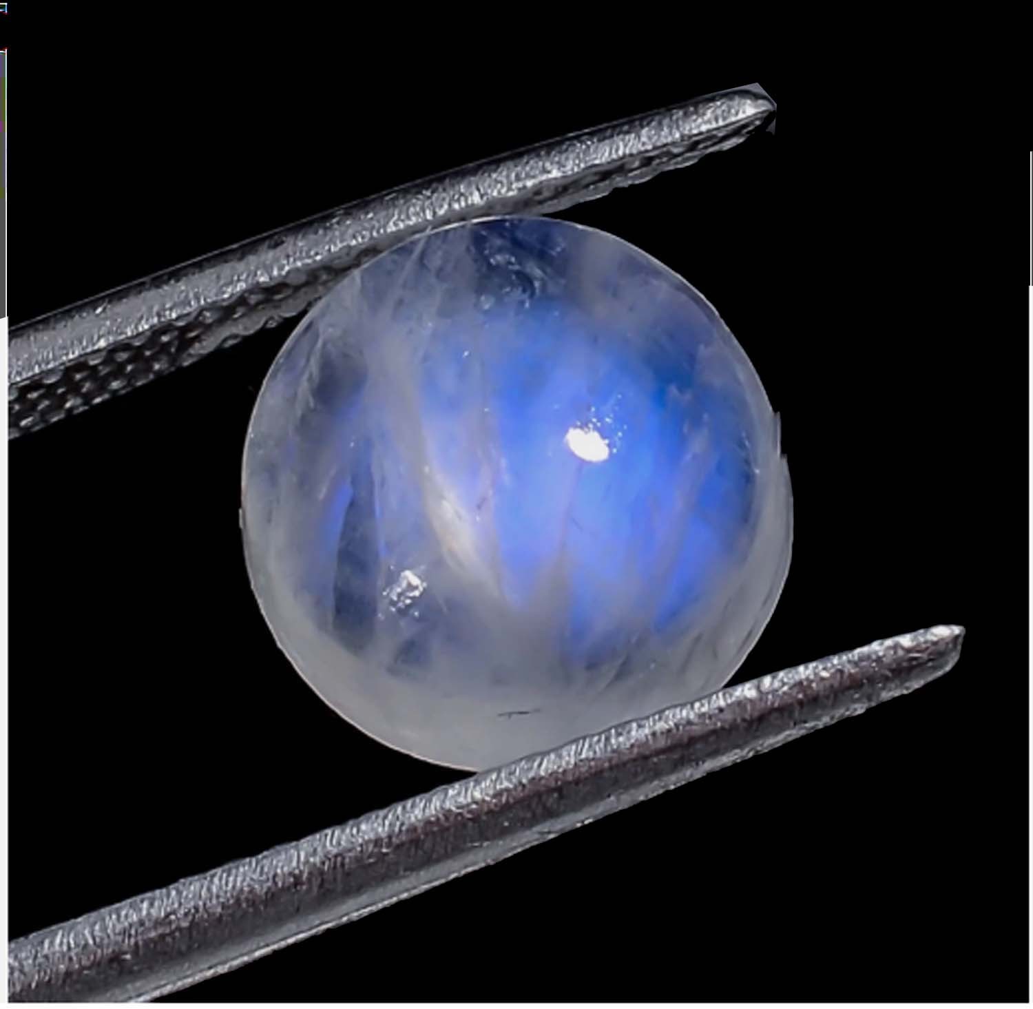 Natural AA+ Rainbow Moonstone Round Cabochon Gemstone Lot 20 Ct 10X10X4mm 201