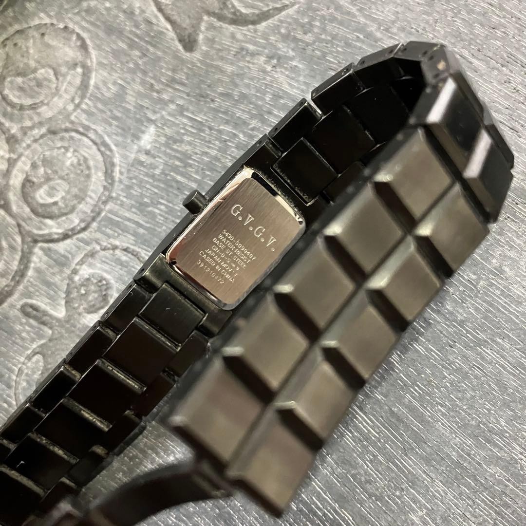 G.V.G.V. x Citizen Square Watch Black White 300 Ltd