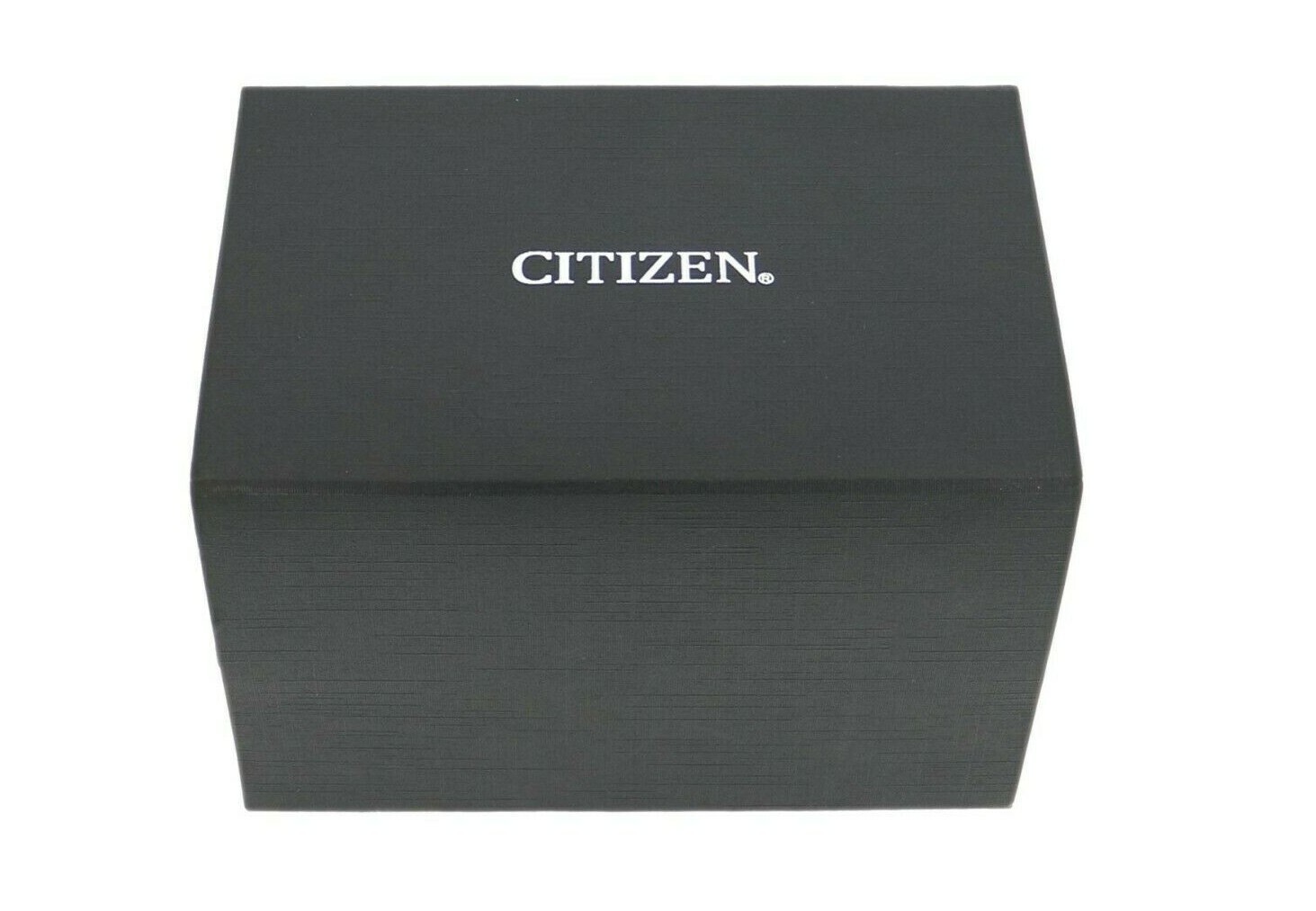 Citizen Eco-Drive Chandler Men’s Calendar Black Dial Green 37mm Watch BM8180-03E