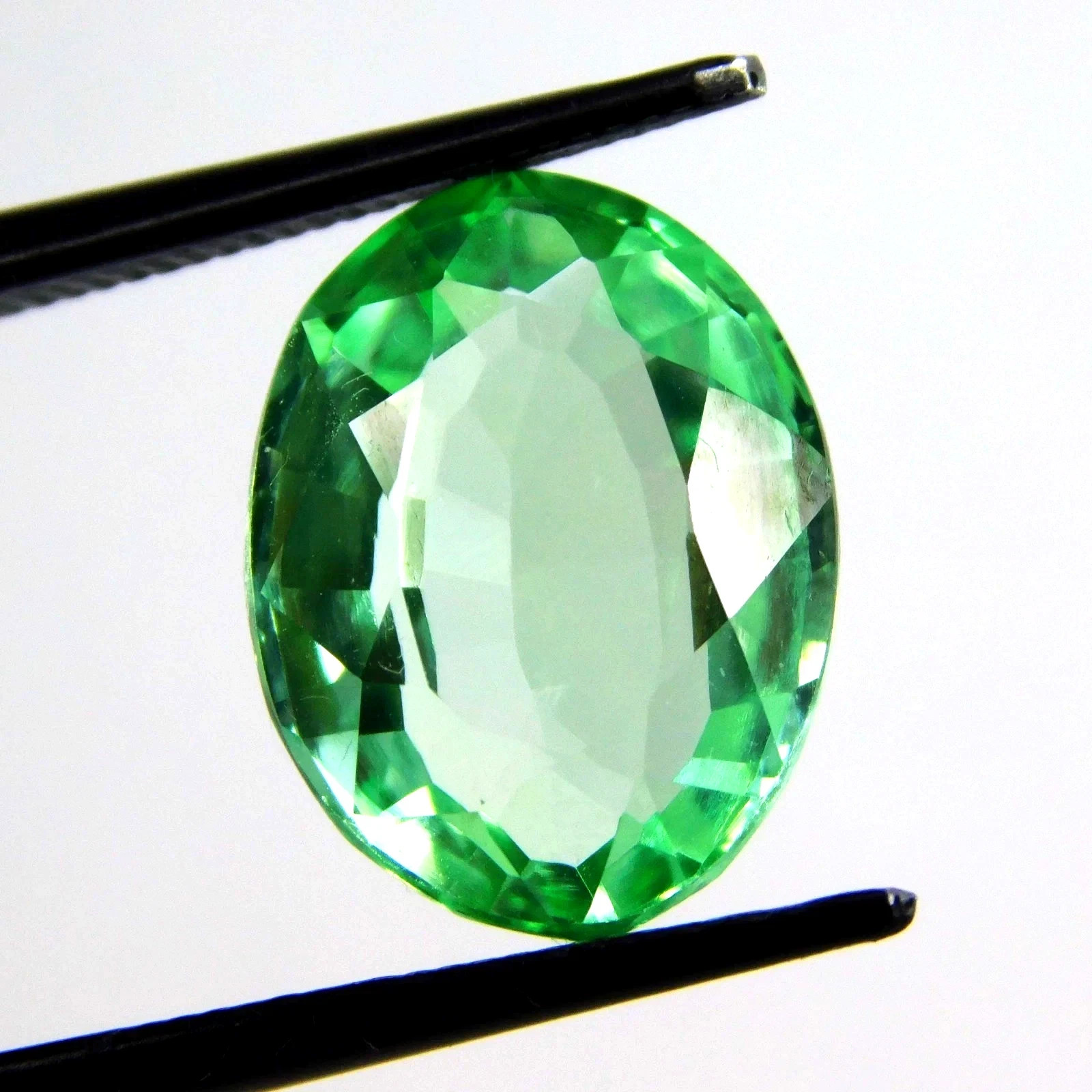 Natural Ravishing 5.20 Ct Green Sapphire GIE Certified Oval Loose Gemstone