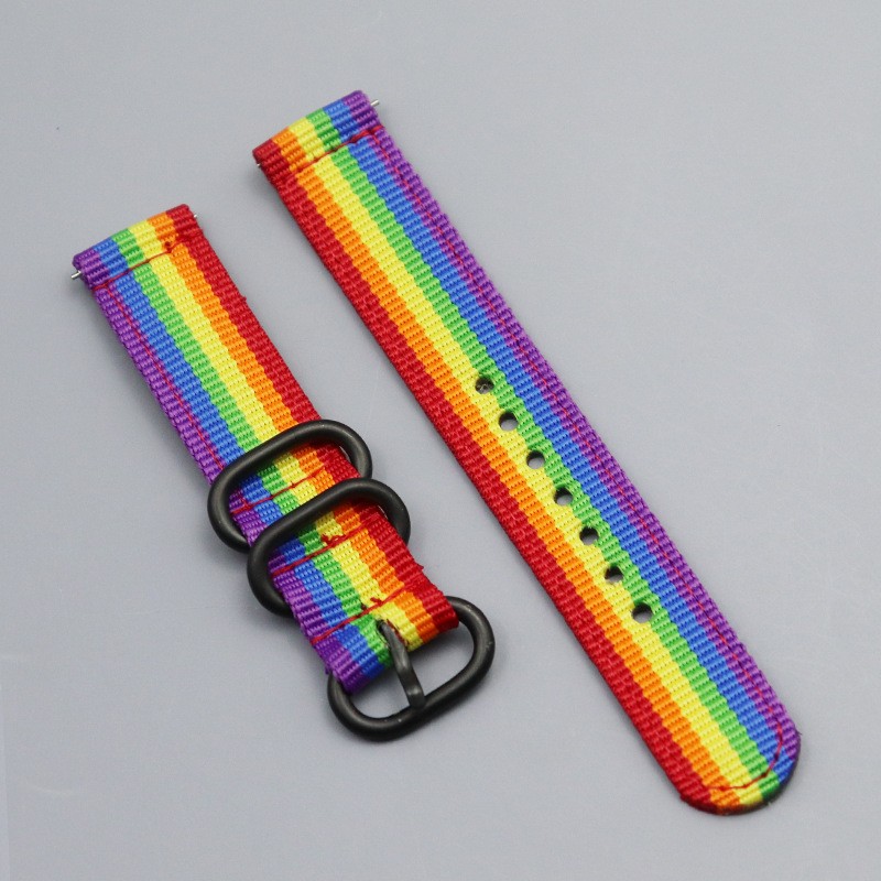 High Quality Nylon Watch Band Sports Strap 18mm for Casio F84/F91/F91W/F94/F105
