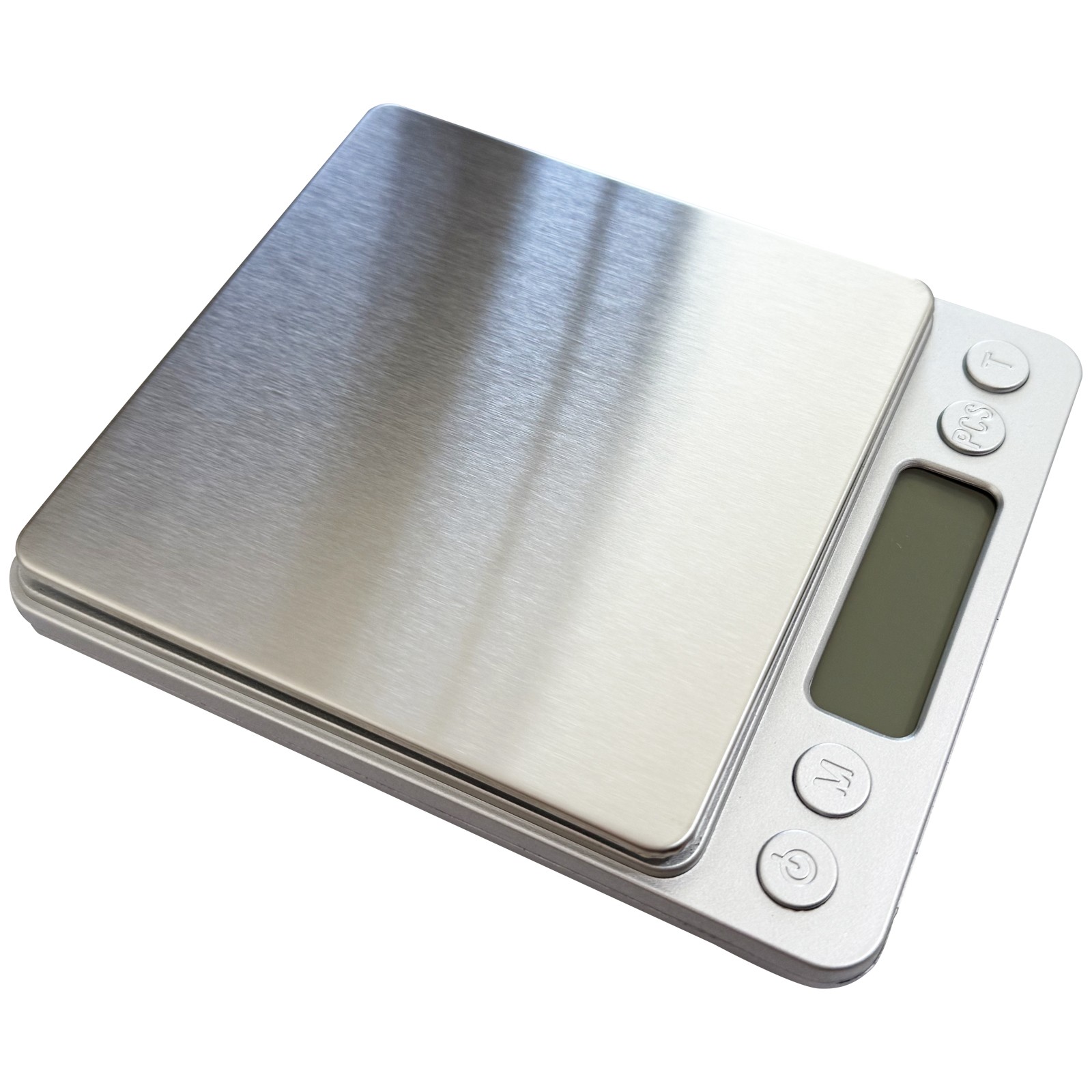 2000g x 0.1g Digital Jewelry Scale LCD Display Screen Dust-proof Stainless Steel