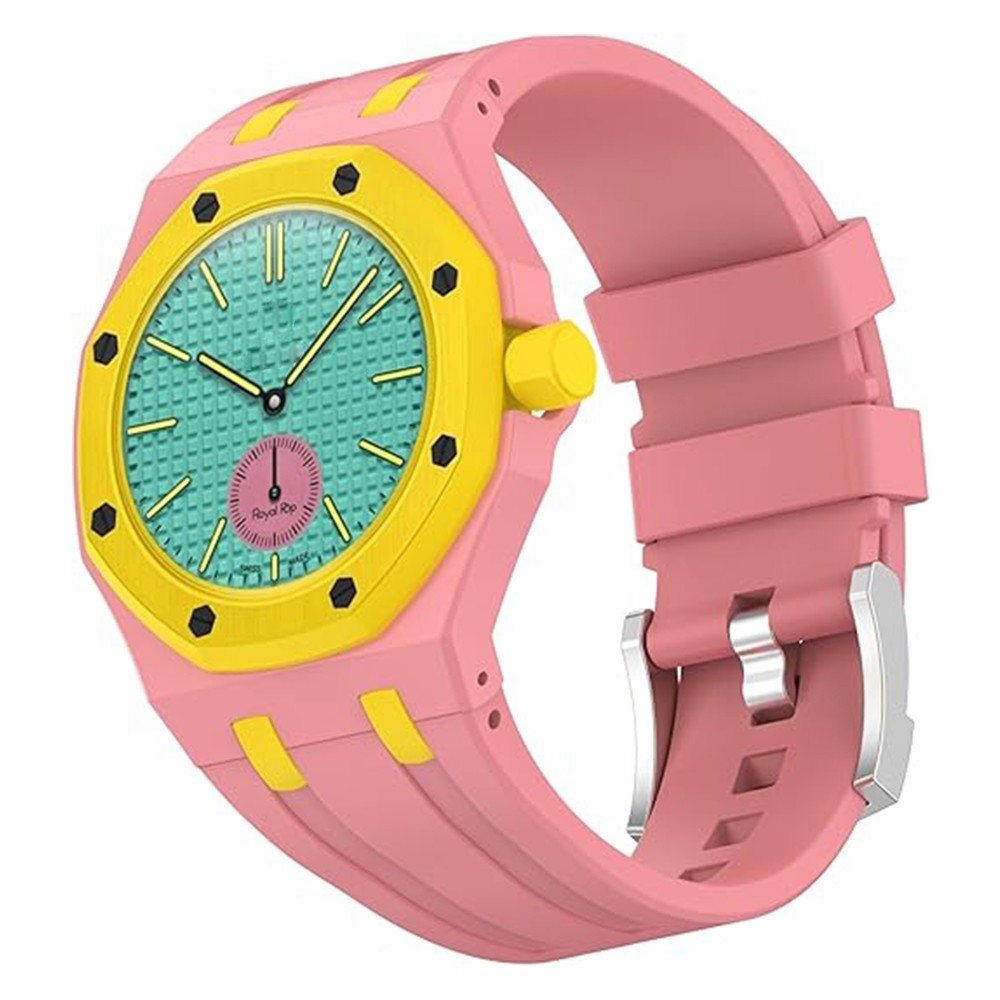 Silicone Strap Case Conversion Kit For Swatch Royal Pop Pocket Watch Band