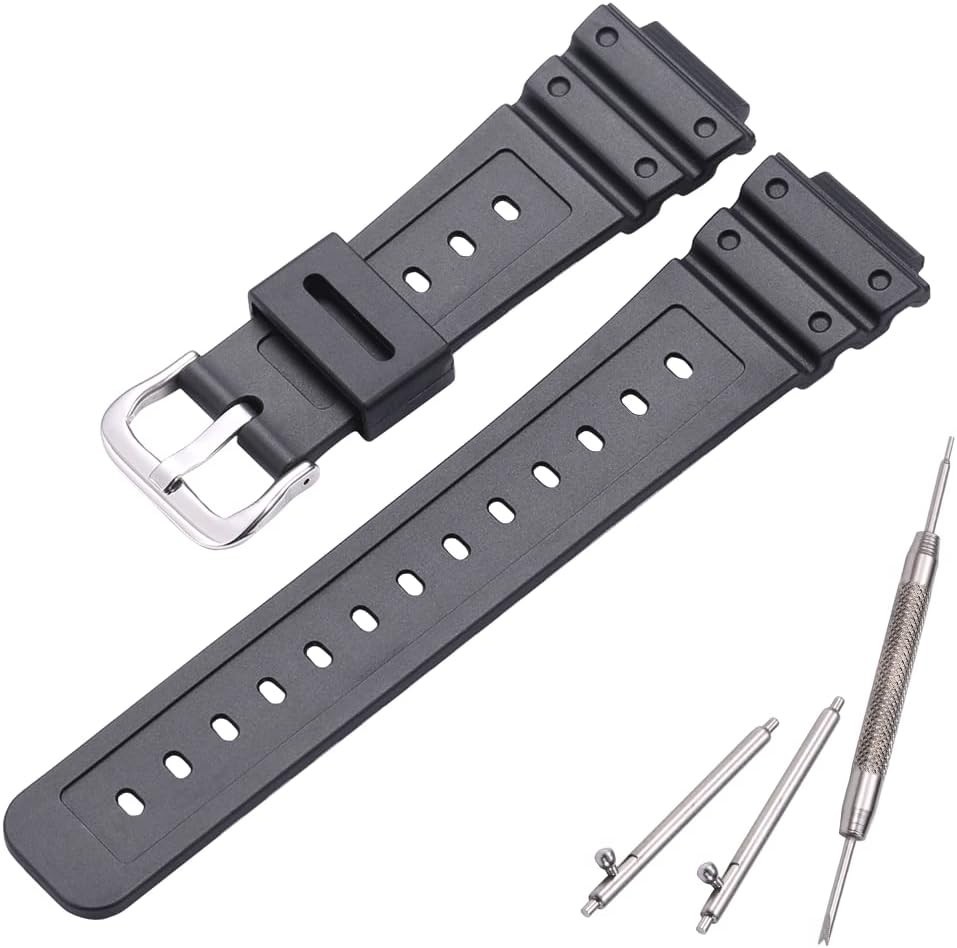 Black Replacement Bracelet for G-Shock GA2100/GA-2110 – Waterproof & Stylish