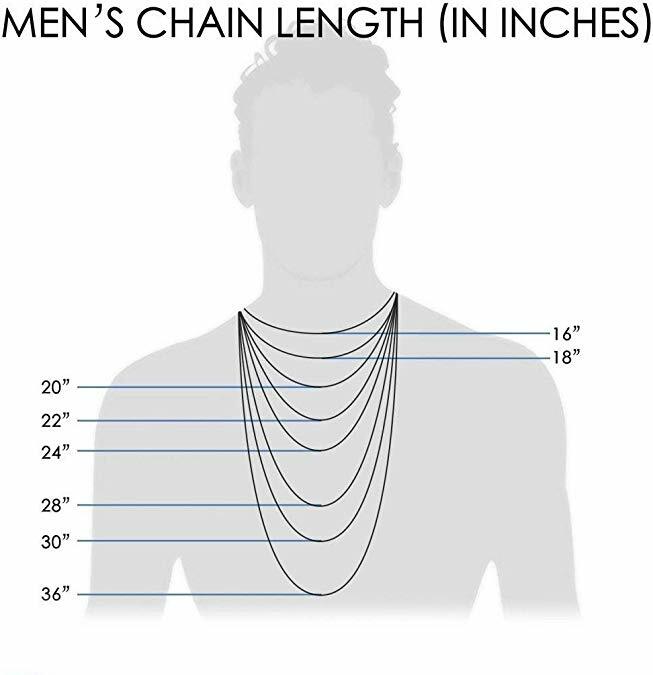 Real 14K/18K Gold Plated PVD Solid Miami Cuban Link Chain Bracelet Set 4mm-14mm