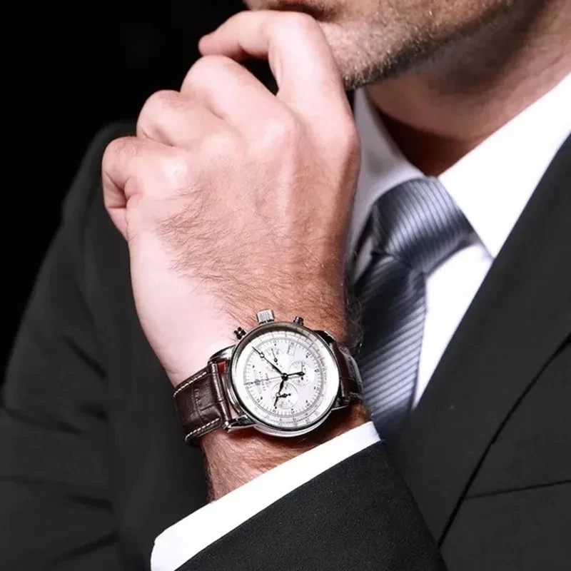 2026 Luxury Zeppelin Airship Men’s Retro Business Date Gift Commemorative Watch
