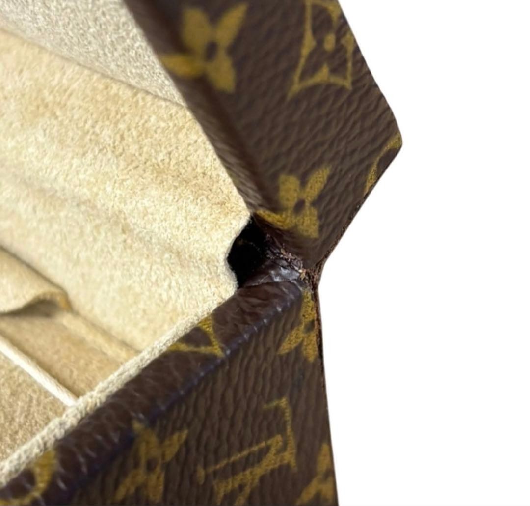 Louis Vuitton Jewelry Case Monogram Ring Box Brown Rare Ecrin de L’Eclat