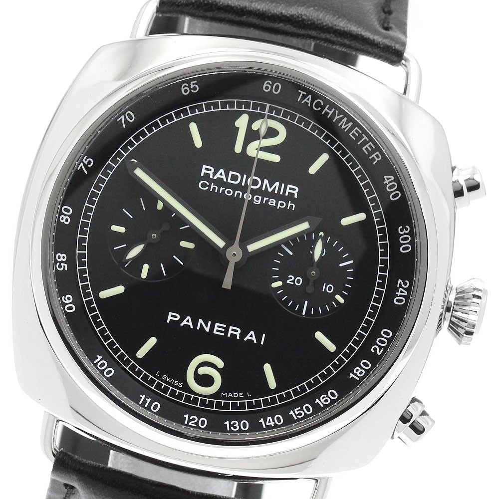PANERAI Radiomir PAM00288 Chronograph Black Dial Automatic Men’s Watch_958170