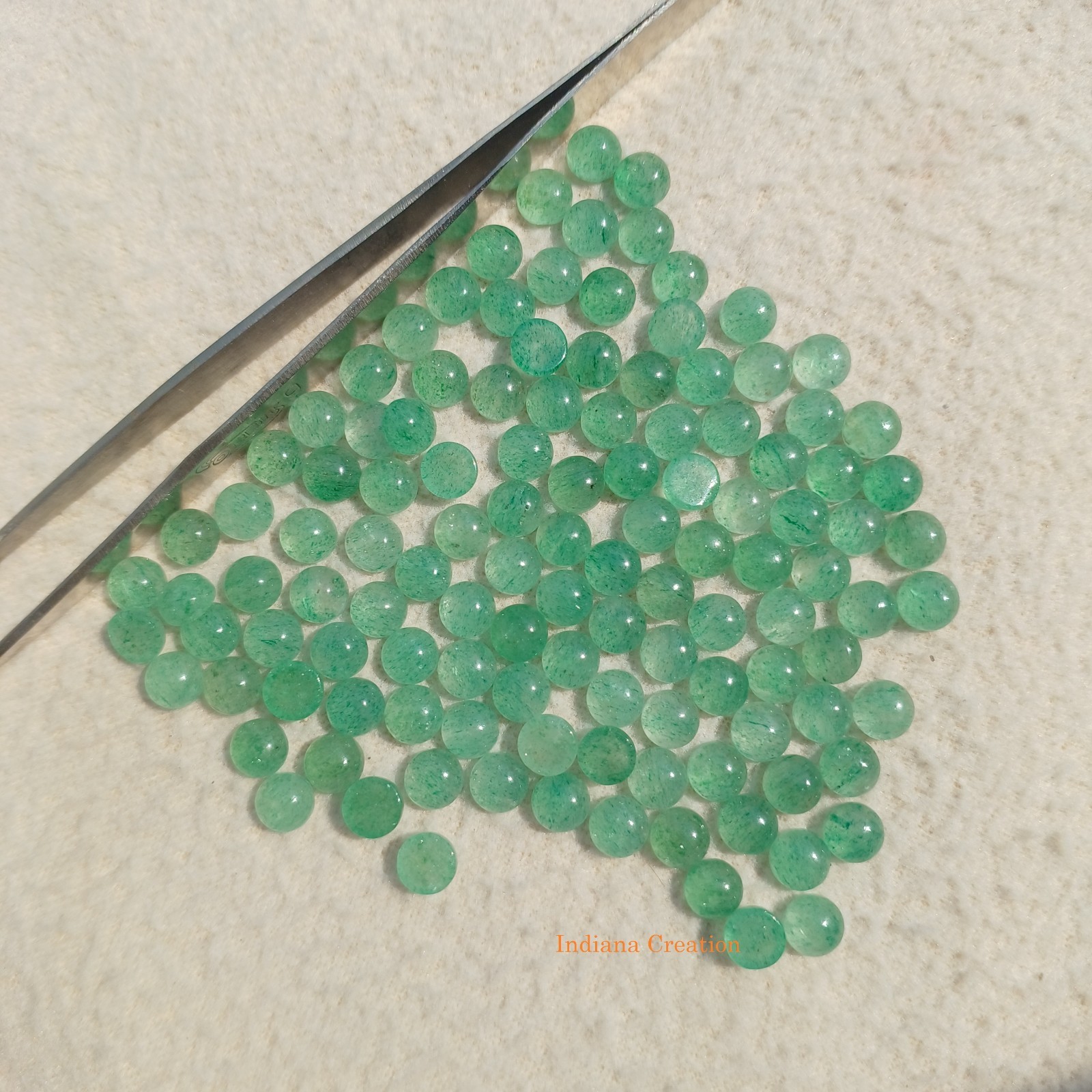 Natural Green Aventurine Round Cabochon 5mm To 25mm Loose Gemstone