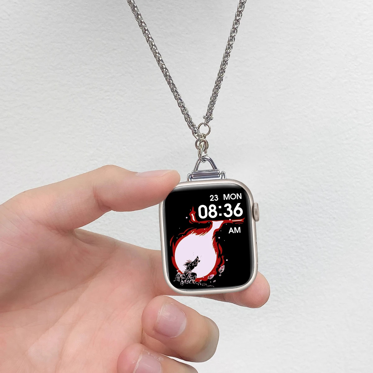 Necklace Metal Strap for Apple Watch Band Series 11 10 8 7 SE 6 5 4 3 for Iwatch