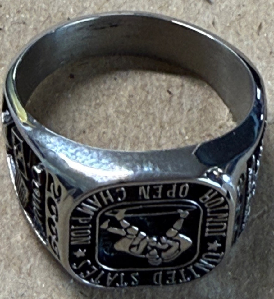 UNITED STATES JUNIOR OPEN COWA WRESTLING 2009 Champion Championship Ring