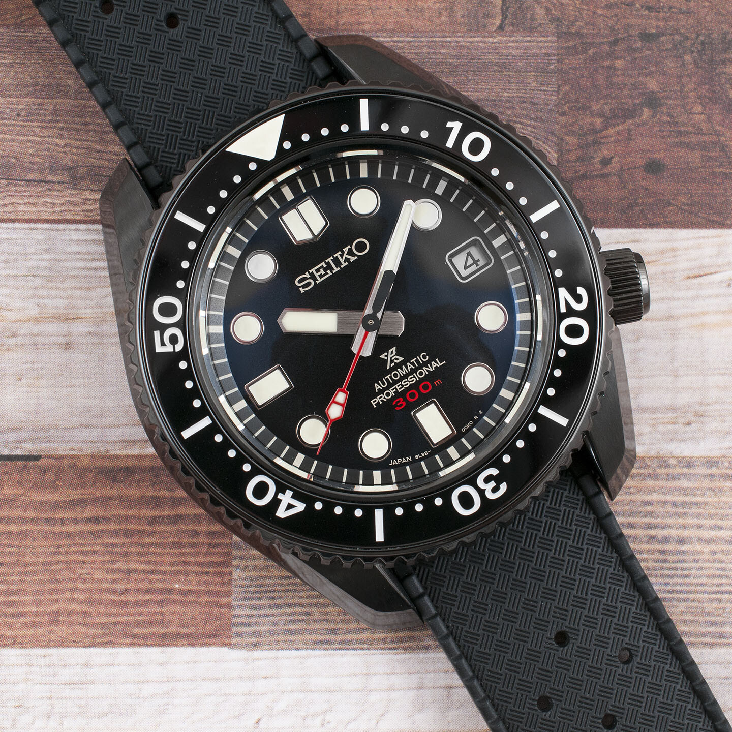 FKM Rubber Tropical Quick Release Watch Strap Band Dive Silicone Replacement SKX