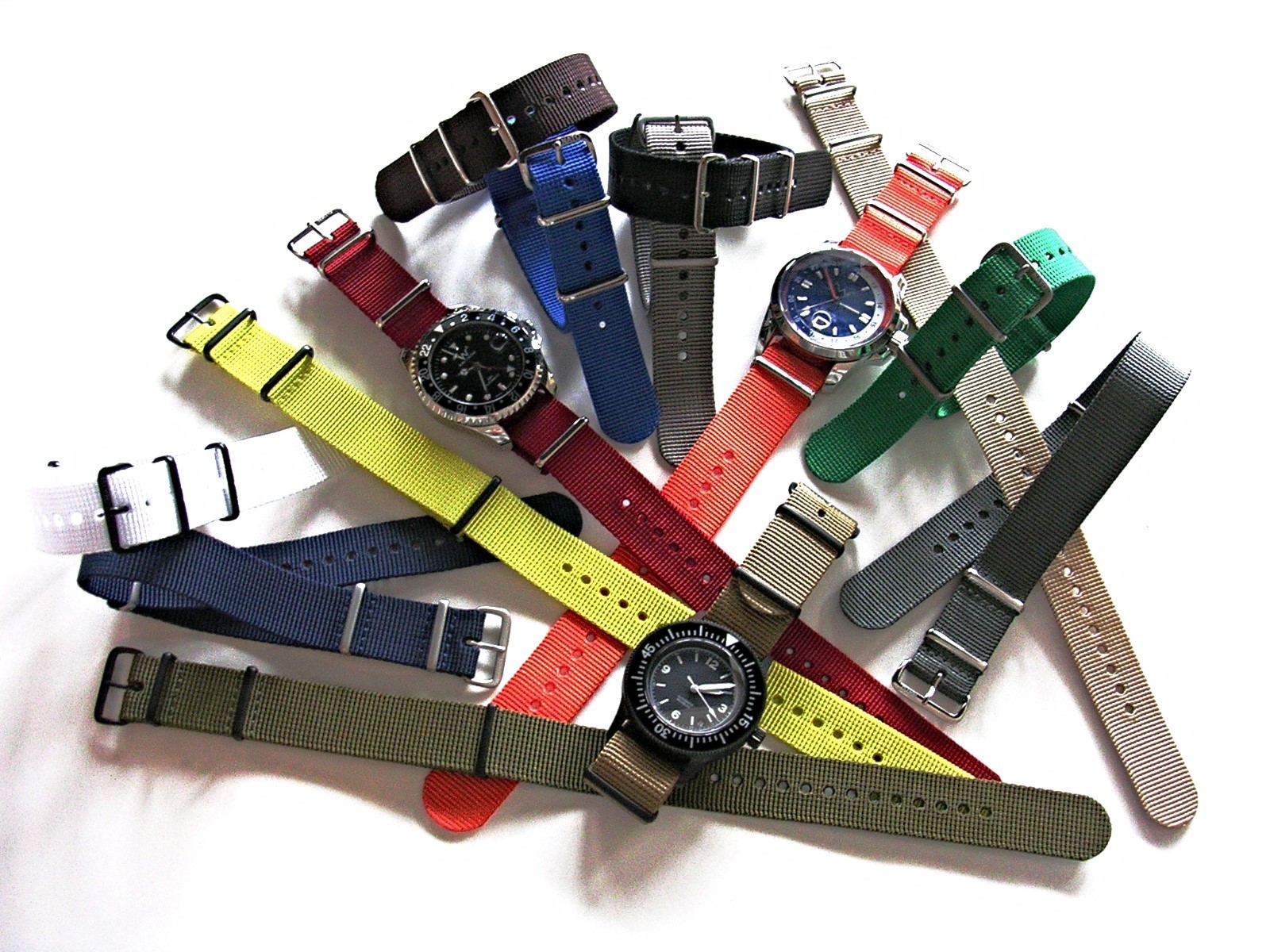 NATO ® X-treme Heavy ballistic nylon G10 Military Sport watchband strap bond USA