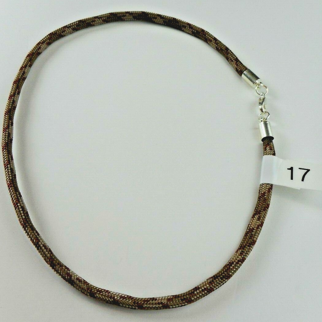 Braided Choker Necklaces Bracelets Anklets Silver Lobster Clasp Paracord 4mm USA