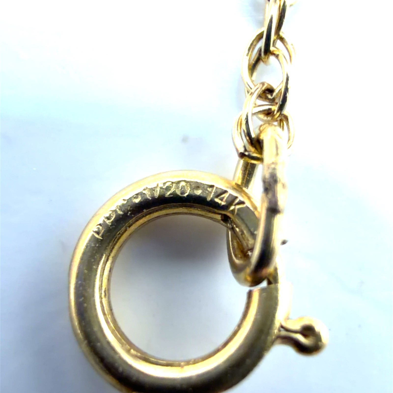 Vintage 14K Gold Filled Princess Pride 30 Inch Rope Chain Necklace 2.1 grams