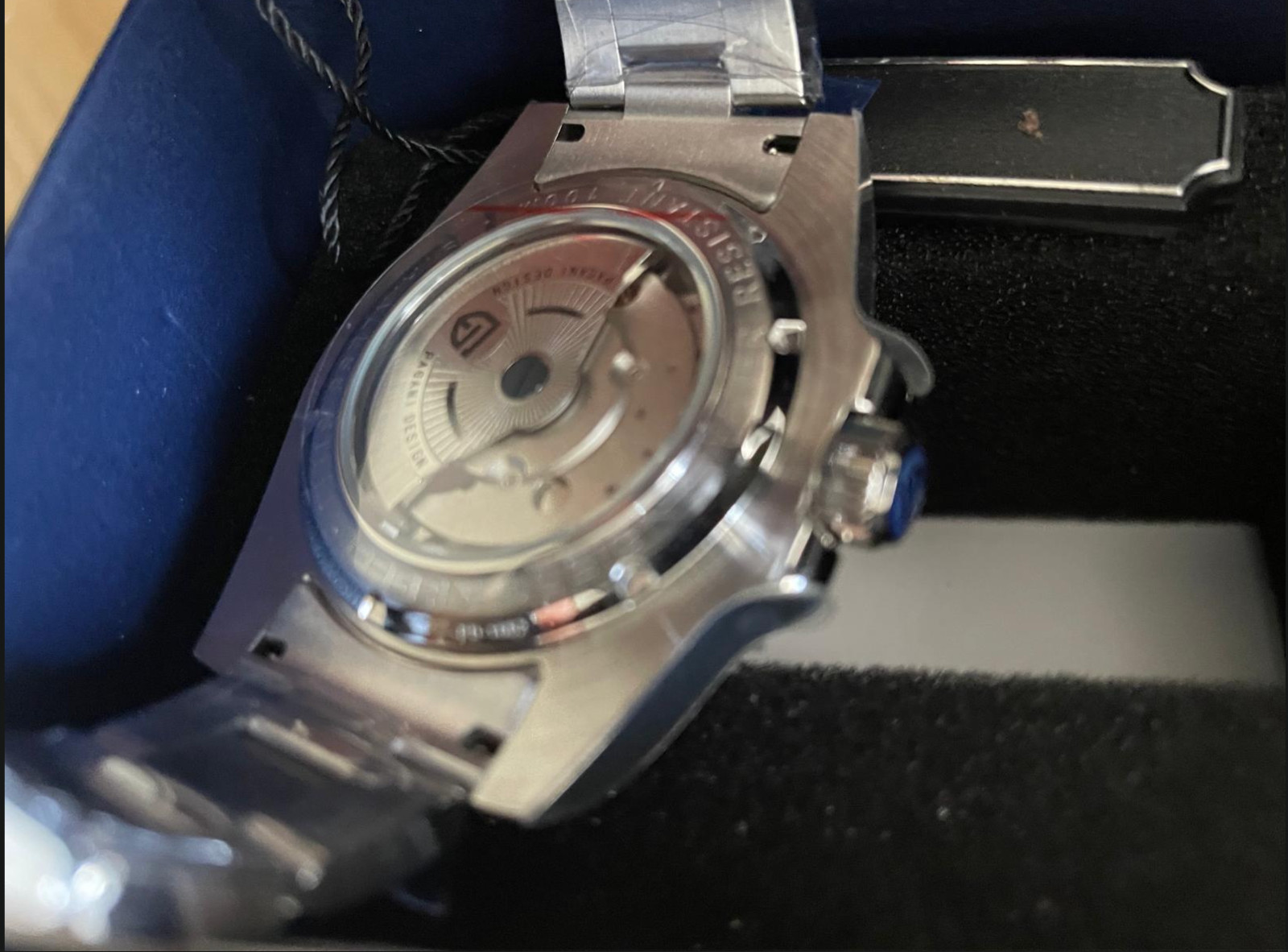 Pagani Design 4Omm, (Batgirl) Stainless Steel, Jubilee,Sapphire Crystal.