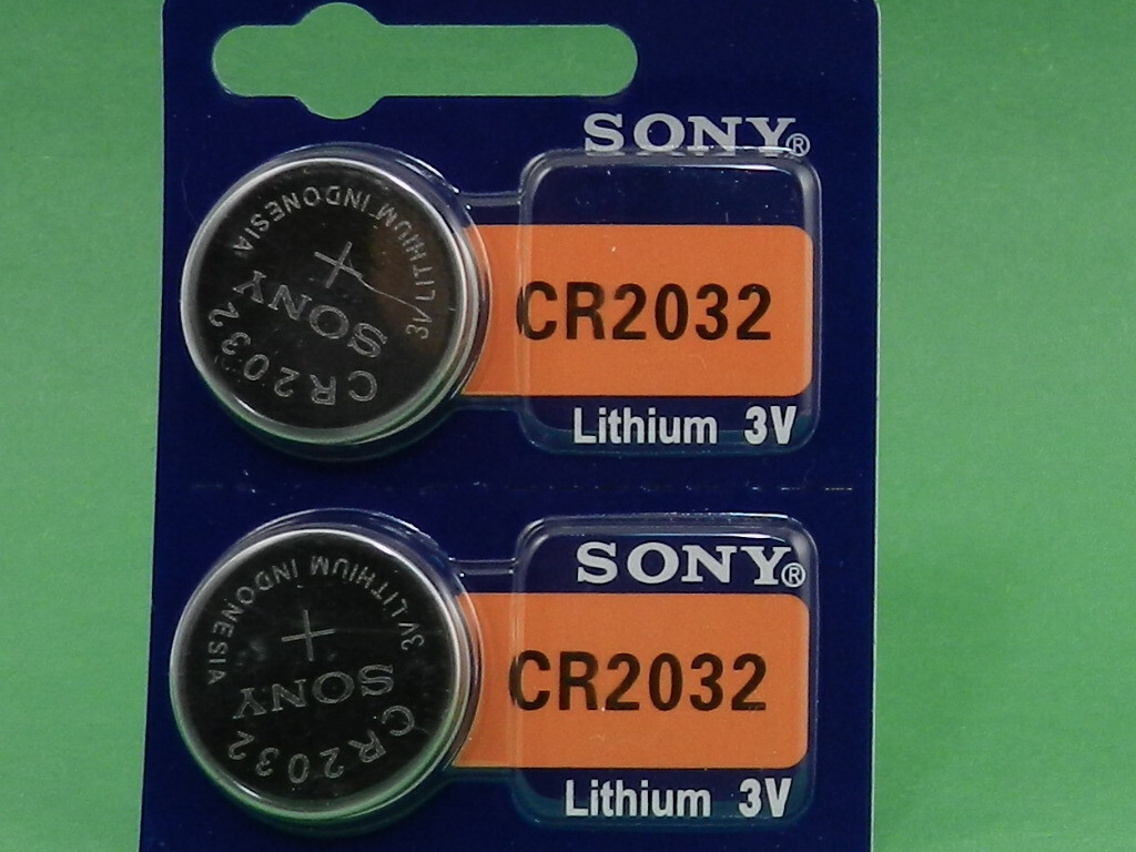 SONY CR2032 LITHIUM 3V BATTERY 2Pc
